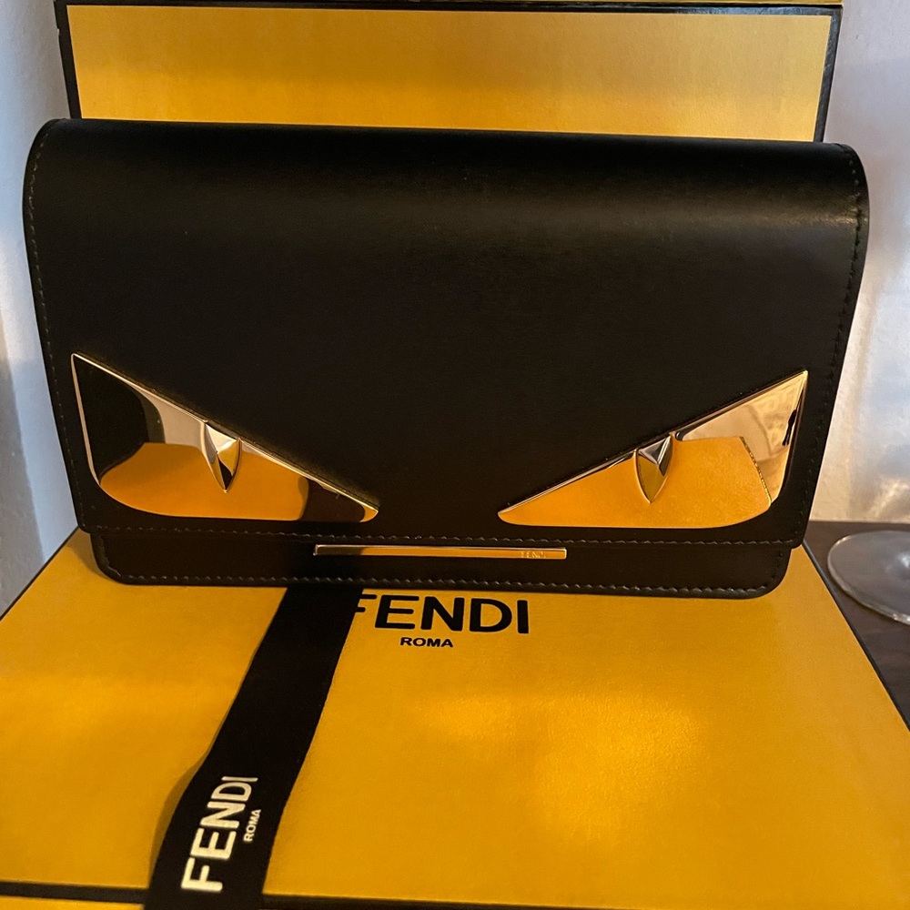 Fendi Monster Leather Bag